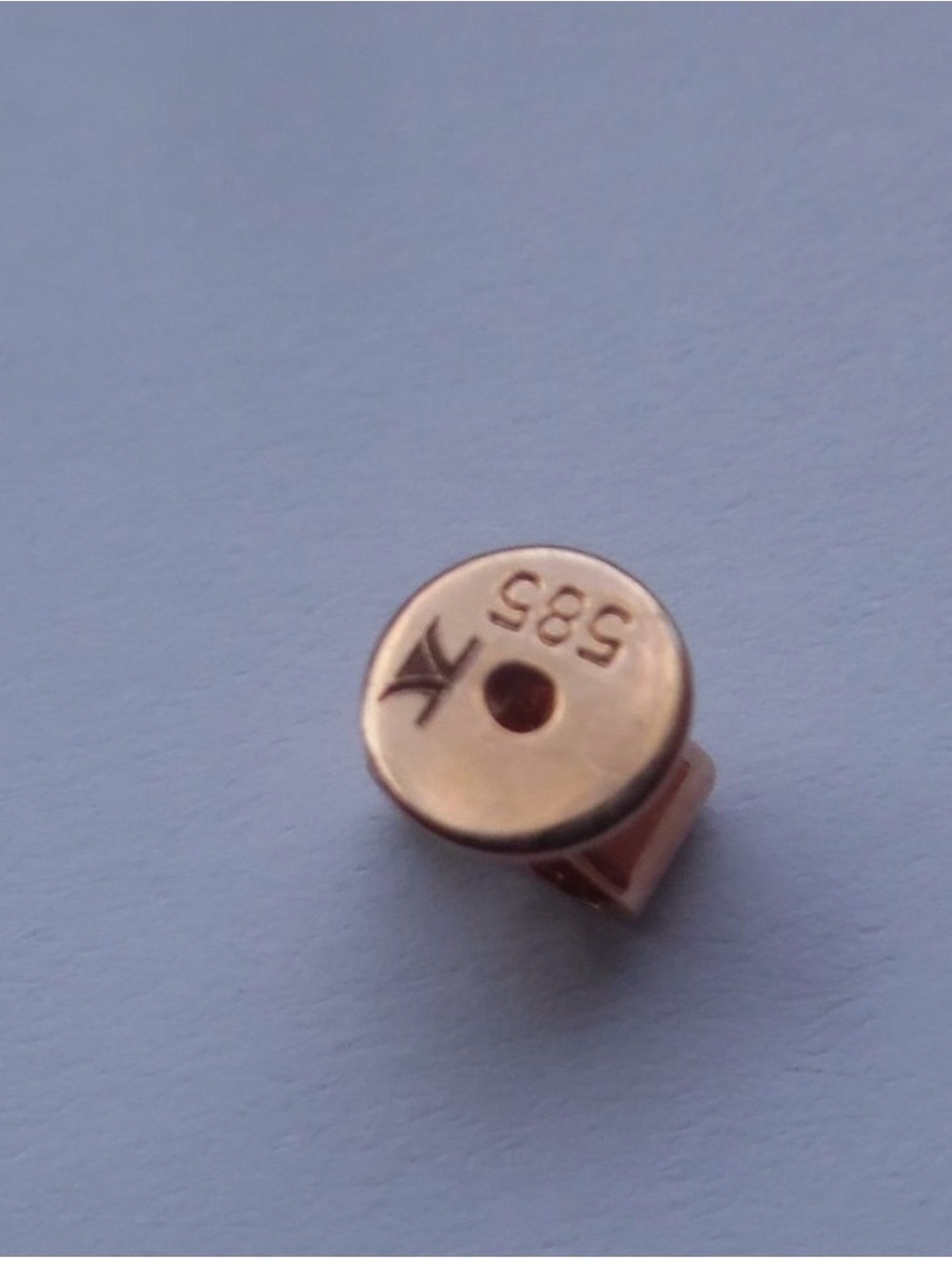 14k Rose Gold LeVian Diamond Stud Earrings! - Picture 10 of 10